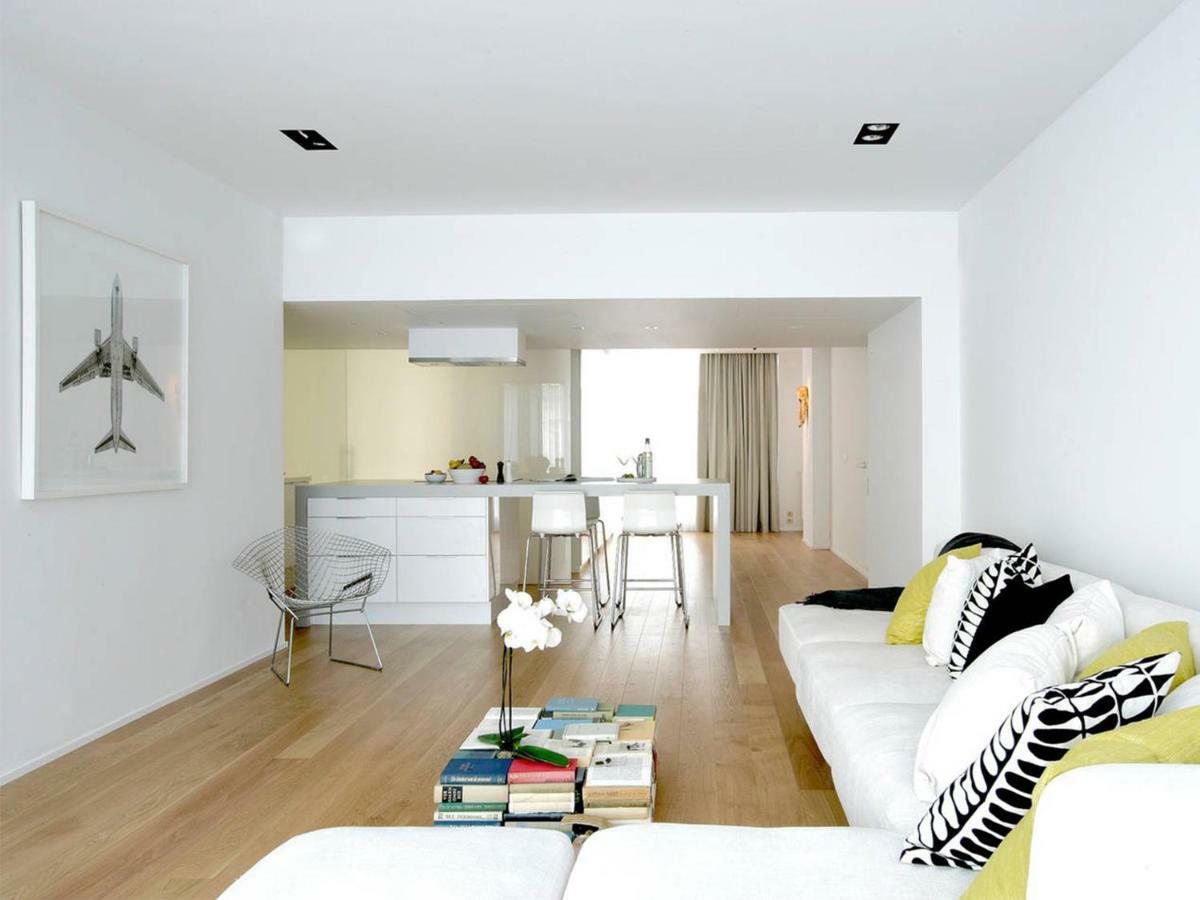 Ferienwohnung Minimalistic In Premium Location Brüssel Exterior foto